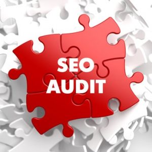 SEO Audit on Red Puzzle.