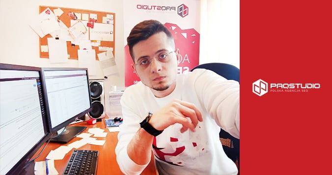 Adrian Pakulski specjalista ds. SEO