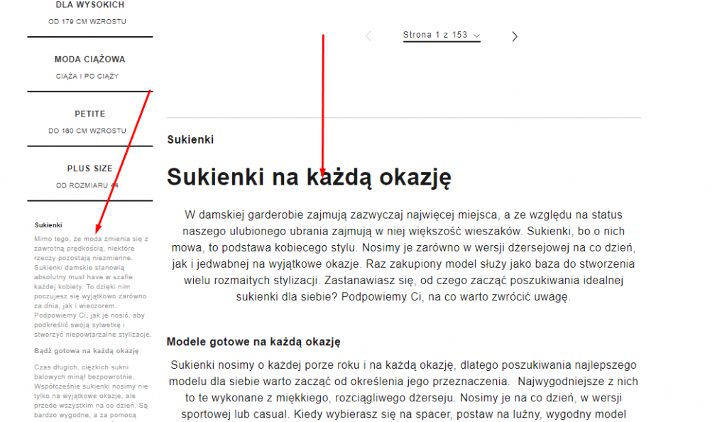jak pozycjonować sklep wykorzystując różne miejsca na teksty seo