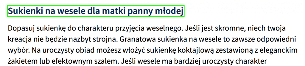 suknie weselne intencje