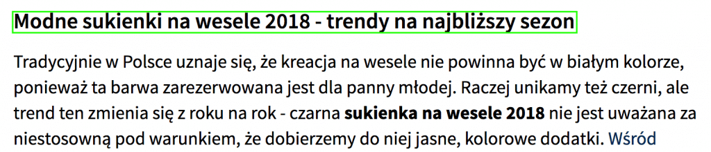 suknie weselne trendy