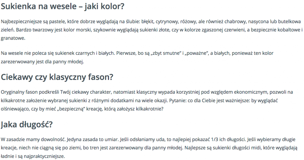 moda konkurencja jakosc