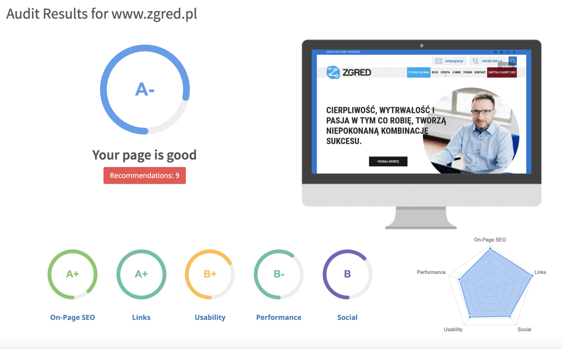 darmowy audyt seo